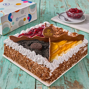 Black Forest Cake- Size 25x25 - Exception Pastry - Egypt 