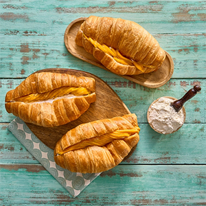 Mango Croissant - Exception Pastry - Egypt 