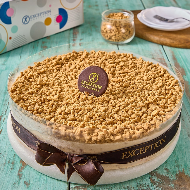 Lotus ice cream cake - Exception Pastry - Egypt 