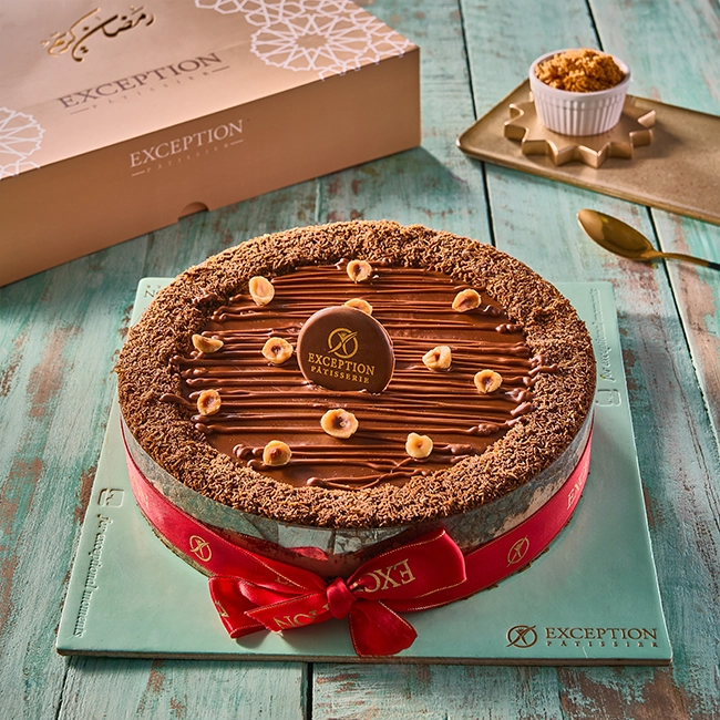 Nutella kunafa cake-Size 22 - Exception Pastry - Egypt 